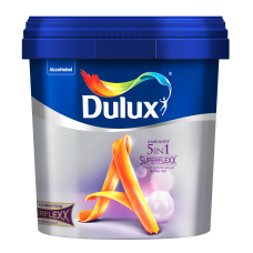 Sơn nội thất siêu cao cấp Dulux Ambiance 5 In 1 Superflexx Bóng Mờ Z611 lon 5L